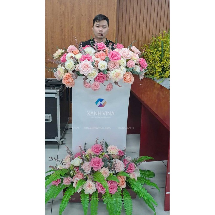 Hoa để bục phát biểu HQ2028